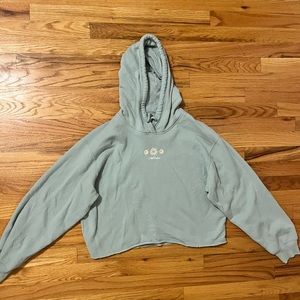 Cropped hollister sweatshirt